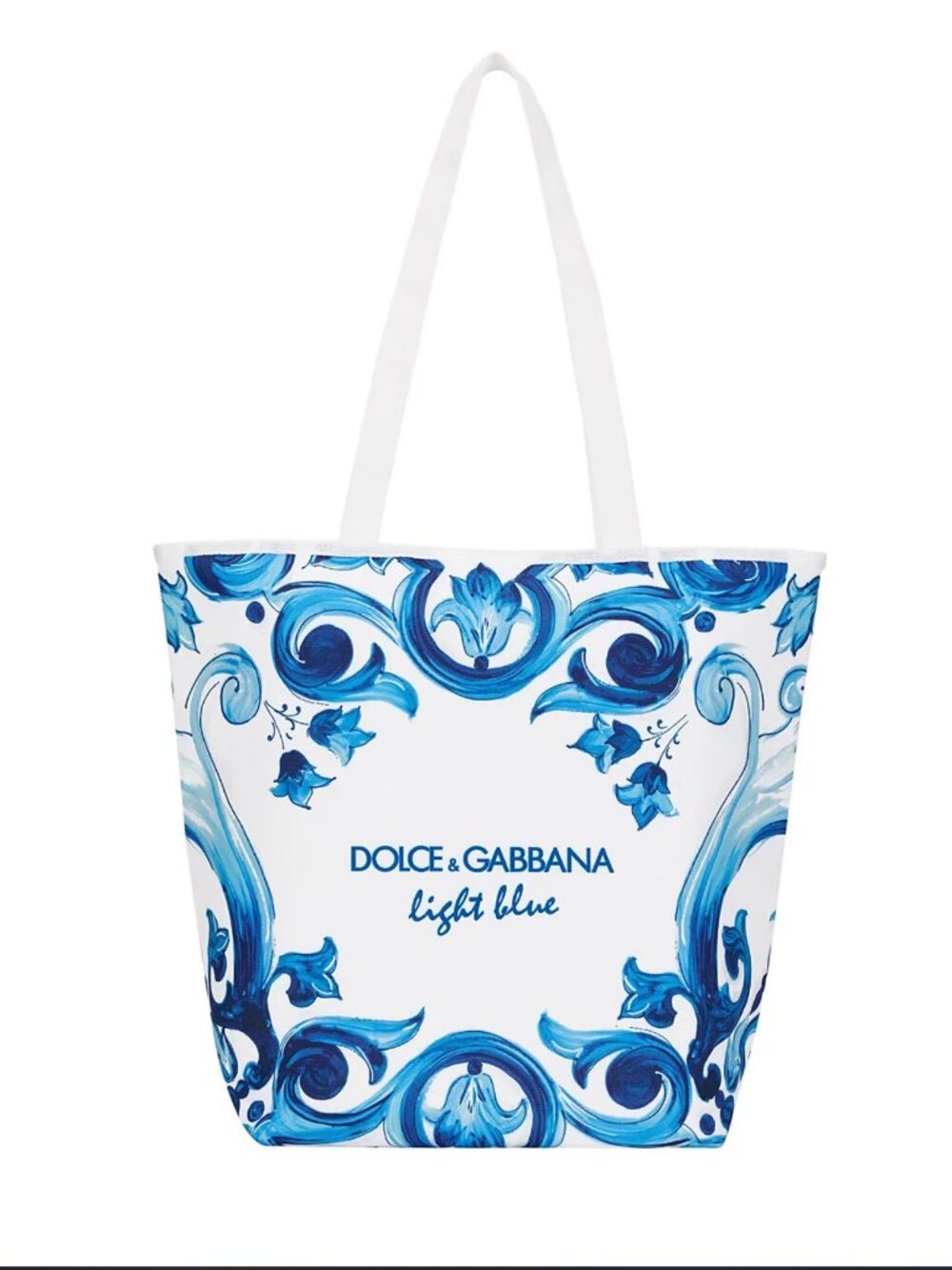Dolce & Gabbana Light Blue Cooler beach bag Large New